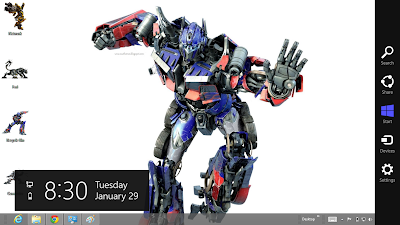 Transformers Prime Theme For Windows 8