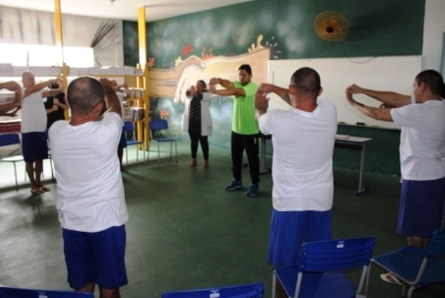 Penitenciária Mista de Parnaíba desenvolve projeto de mobilidade para detentos idosos