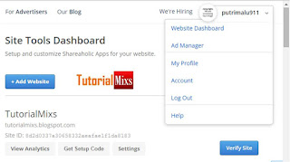 Cara setting dashboards