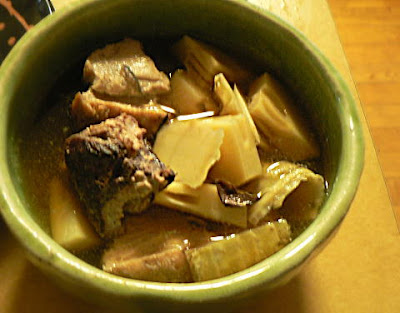 筍とカツオの煮物