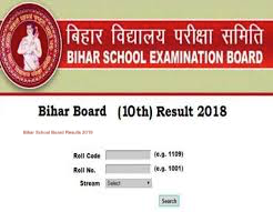 Bihar School Board Results 2019
