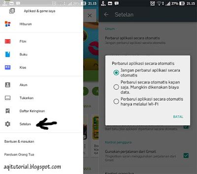 Cara Mematikan Update Otomatis Play Store  Menghentikan Update Aplikasi Otomatis