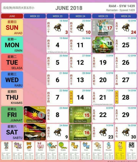 Kalendar Kuda 2018 Cuti Sekolah Malaysia Pendidikanmalaysia Com
