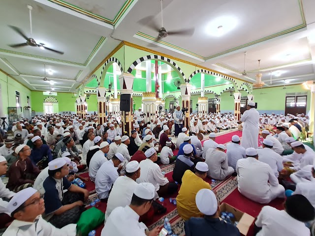 Didatangi Ribuan Jamaah, Begini Suasana Haul Agung Muallim Syukur Teluk Tiram