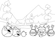 New Angry Birds Coloring Pages