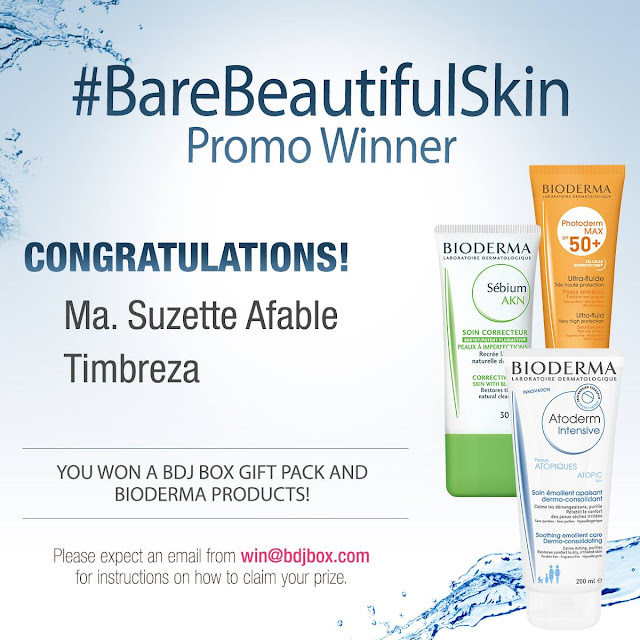 #BareBeautifulSkin with Bioderma... My Winning Moment