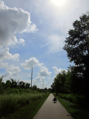 Pretty day on trail