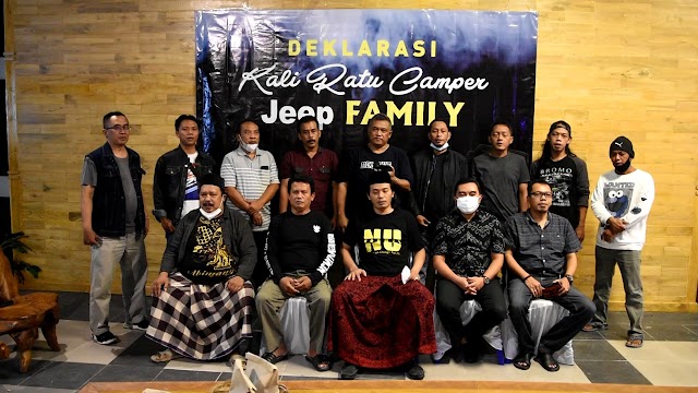 KRC Jeep Family Deklarasikan Diri, Siap Aktif  Bangun Sektor Pariwisata Kebumen