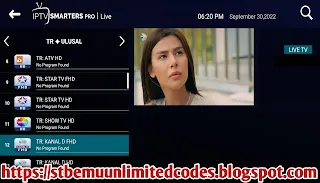 M3u Playlists free, stbemu unlimited codes, free IPTV channels