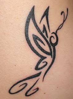 Beautiful Tribal Butterfly Tattoos
