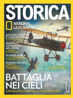 National Geographic Storica 110 - Aprile 2018 | ISSN 2035-8784 | PDF HQ | Mensile | Storia | Personalità
National Geographic Storica è la nuova rivista che ti presenta ogni mese le grandi vicende del passato. I personaggi più affascinanti, i luoghi mitici delle antiche civiltà, le grandi opere d'arte, rivivono grazie alla insuperabile esperienza fotografica di National Geographic, alle spettacolari ricostruzioni digitali, alla stampa di altissimo livello e ad un racconto sempre avvincente e approfondito.
Dai palazzi dei faraoni ai suburbi di Roma antica, dalle misteriose piramidi Maya alle conquiste dell'era moderna, ogni numero di Storica ti offrirà un emozionante viaggio nel passato.