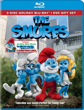 The Smurfs 2011 Dual Audio Hindi 720p 480p BluRay 800mb And 300mb