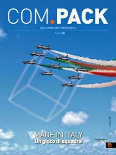 Com.Pack 14 - Maggio & Giugno 2014 | ISSN 2240-0699 | TRUE PDF | Bimestrale | Professionisti | Tecnologia | Packaging
Com.Pack è la rivista italiana bimestrale che offre riflessioni, analisi e informazioni su soluzioni tecniche per realizzare progetti di packaging sostenibile realemente compatibili con le necessità economiche, la responsabilità sociale e i vincoli ambientali di imprese, enti pubblici e  consumatori.
Si rivolge alle figure decisionali dell’industria alimentare, bevande, detergenza casa e persona, cosmesi, farmaceutica, elettrodomestici ed elettronica di consumo, cartoleria e giocattoli, bricolage e giardinaggio, prodotti per la casa e l’auto. Accanto all’area dei prodotti di consumo, Com.Pack comprende anche le principali aziende che producono e movimentano prodotti intermedi (materie prime, componentistica, semilavorati, prodotti zootecnici e per l’edilizia, ecc.).
Il profilo del pubblico di riferimento è completato dai principali operatori-utenti del pakaging, quali le società di servizi logistici e della ristorazione commerciale e collettiva, le catene della distribuzione moderna al dettaglio e all’ingrosso dei settori alimentare non alimentare; tra i fornitori di servizi si annoverano agenzie di progettazione (industrial e graphic desiger), docenti, analisti, ricercatori e progettisti presso università, centri di ricerca pubblici e privati, laboratori accreditati, associazioni, consorzi e istituti specializzati. Infine, per completezza del progetto editoriale, Com.Pack ha scelto di coinvolgere le più importanti realtà e figure decisionali degli assessorati ambiente, territorio e attività produttive di comuni, provincie e regioni, le stazioni di committenza, le più importanti municipalizzate e un numero selezionato di energy manager.