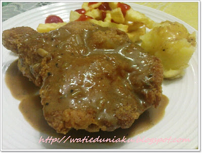 DUNIA WATIE: Homemade Chicken Chop