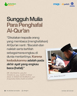 Sungguh Mulia Para Penghapal Al-Qur'an