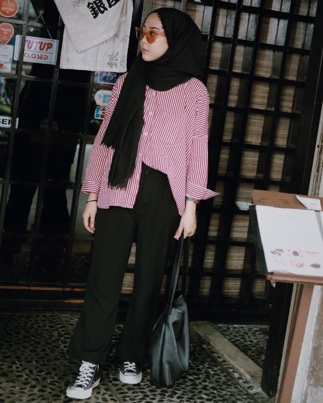 OOTD Baju Hijab Kekinian Ala Selebgram 2018