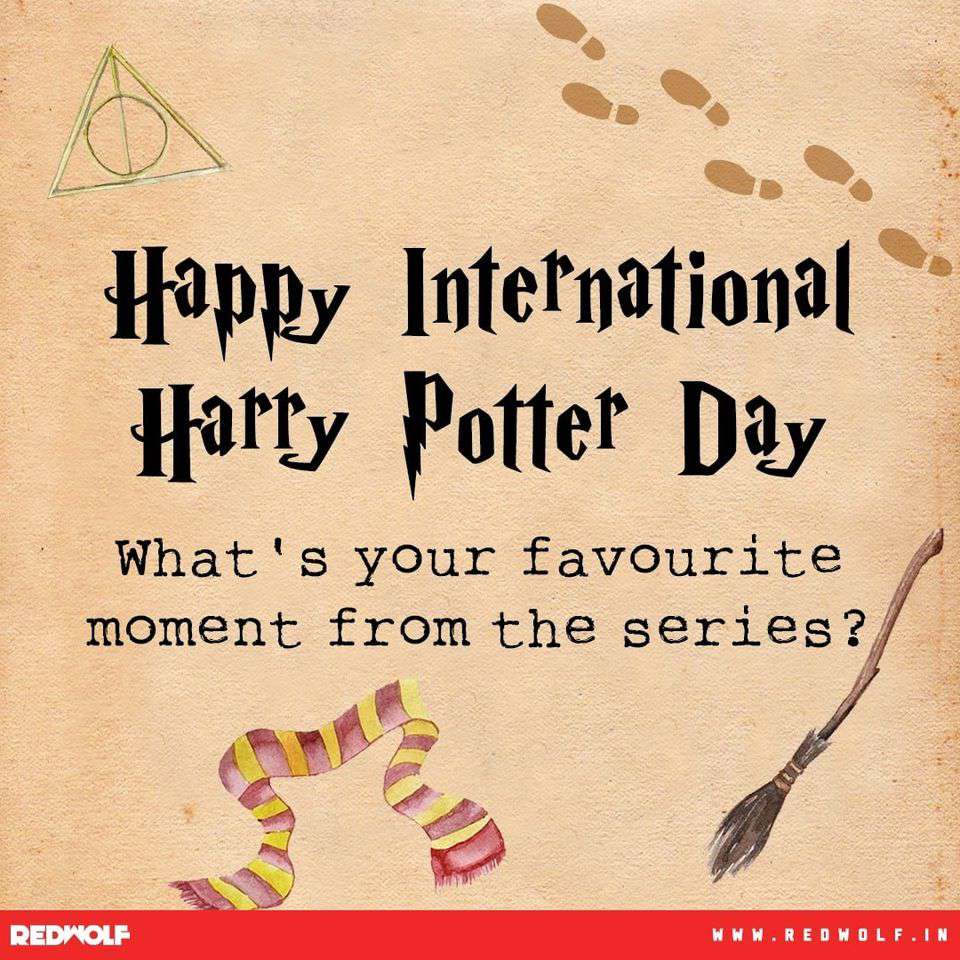 International Harry Potter Day Wishes Unique Image