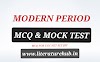 MCQ on The Modern & The Post Modern Periods in English Literature - Modern Age