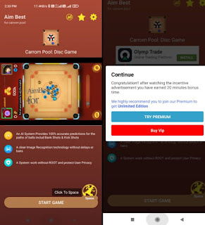 AIMBEST Carrom Pool Tool V1.4.8 Mod APK Download For Android