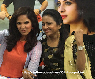 Suma photo with Anasuya 