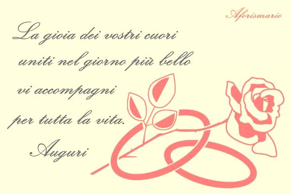 frasi auguri per novelli sposi - Frasi d'augurio per matrimonio SìlaSposi