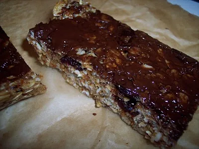 Homemade granola bars.