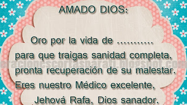 Oración por sanidad