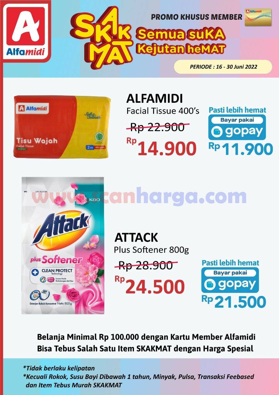 ALFAMIDI Promo SKAKMAT Periode 16 - 30 Juni 2022