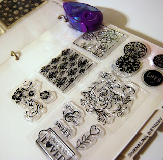 BeyondPrincess.blogspot.com: Clear Stamp Organization idea