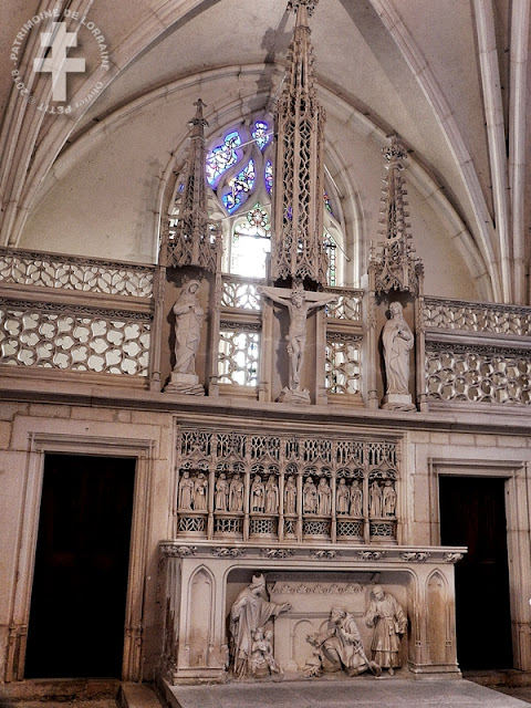 SAINT-NICOLAS-DE-PORT (54) - Retable de la Chapelle des Fonts (XVIe siècle)