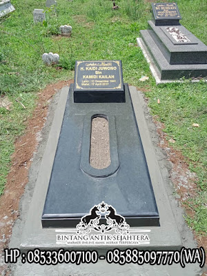 Makam Granit Minimalis Trap 1 | Contoh Makam Islam Terbaru