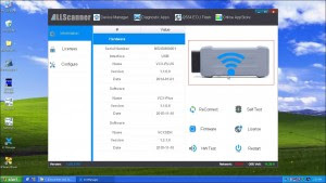 vxdiag WIFI connects successfully.