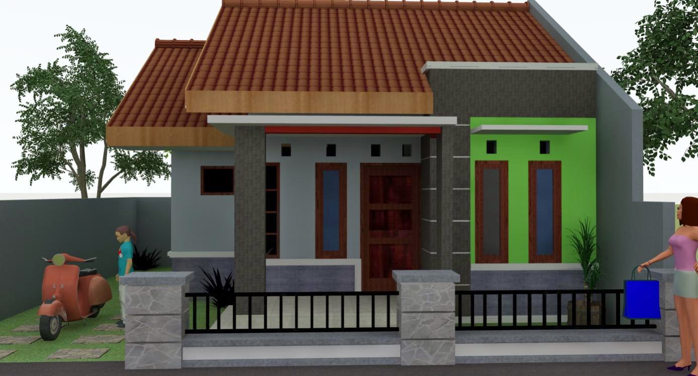 Rumah Minimalis Sangat Sederhana Sekali 1 Lantai Desain Rumah