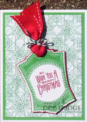 Christmas Tag - photo by Deborah Frings - Deborah's Gems