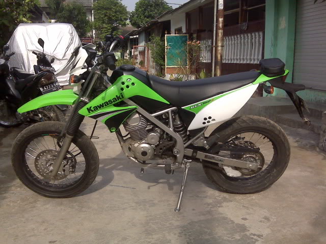 Modifikasi Motor Kawasaki KLX 150 