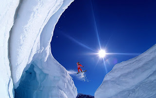 Snowboard Jump Photos