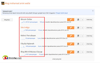 Setting/ Pengaturan Awal Blog Baru Di Blogger