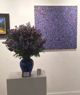 Chaos in Purple/Blue by Norman Soong interpreted by Patrick Kelly of Stein Your Florist Co.