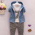 Children's clothing suit baby clothes Cotton products 3 pieces sets Boys