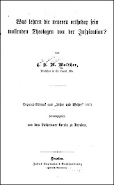 Title page: "Was lehren die neueren orthodox sein wollenden Theologen von der Inspiration?"