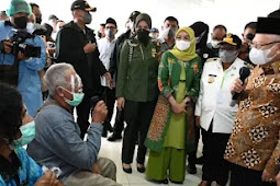 Kunjungi RSUD Timika, Maruf Amin Beri Semangat Pasien Operasi Katarak dan Bibir Sumbing