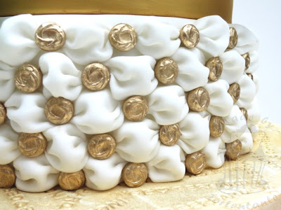 goldene hochzeit wedding torte zuckerrose fondant