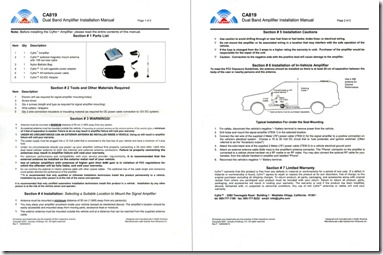 Cyfre instruction manual