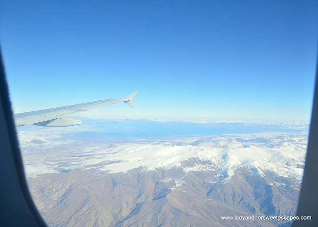 Air Arabia UAE to Armenia flight