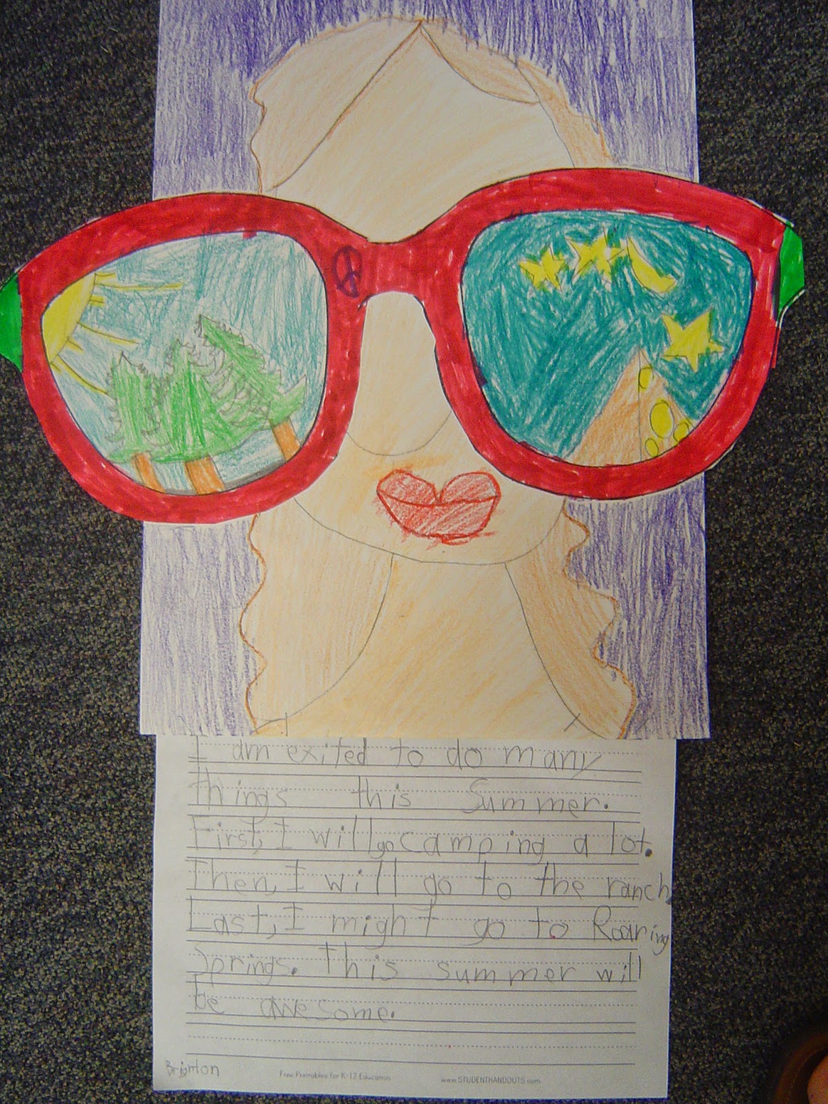 Mrs. T's First Grade Class: End of the Year Projects