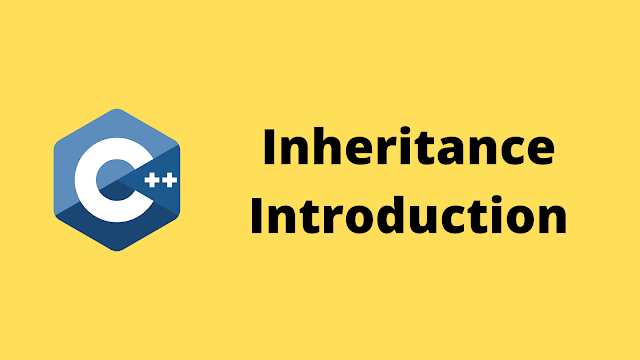 HackerRank Inheritance Introduction solution in c++ programming