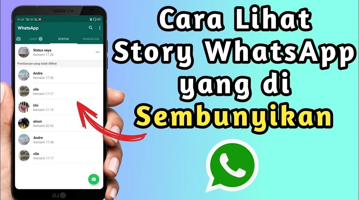 Cara Melihat Story WA yang di Privasi