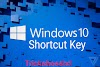 windows 10 Shortcut key