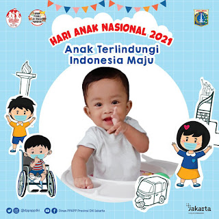 Kumpulan Contoh Link Twibbon Hari Anak Nasional 2021, 23 Juli 2021