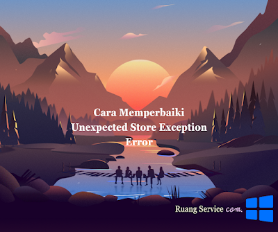 Cara Memperbaiki Unexpected Store Exception Error